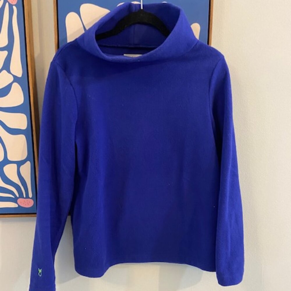 Cobalt Blue Dudley Stephens Mid-Length Pullover